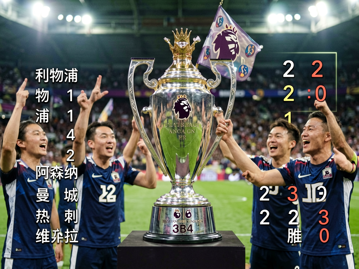 冠军奖杯与庆祝瞬间